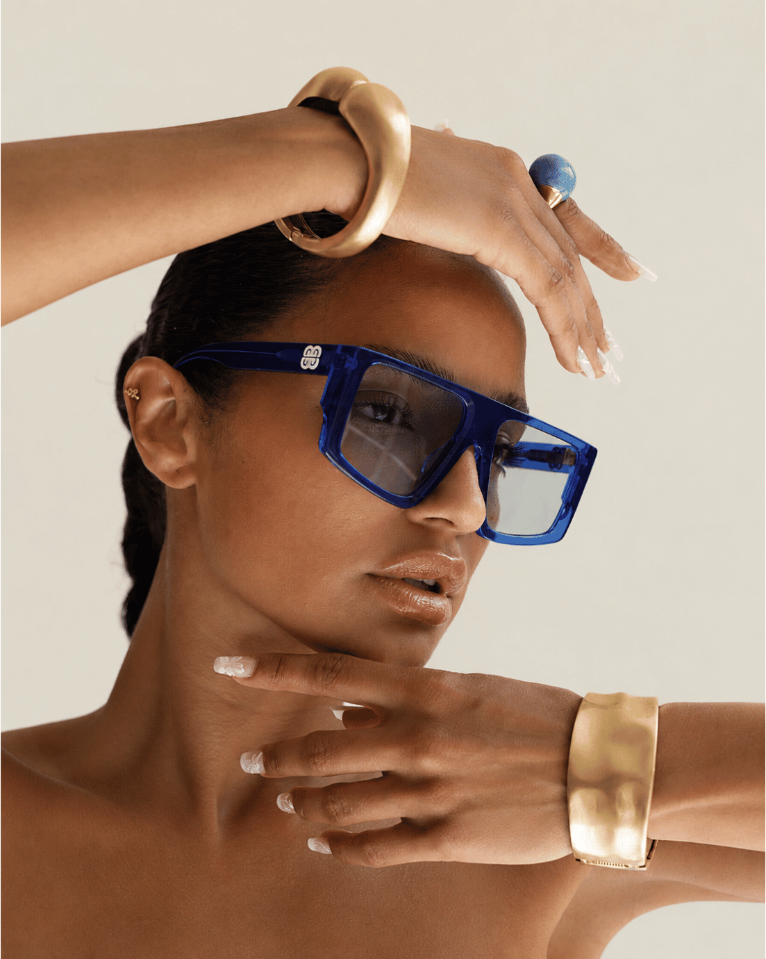 Blue Shield Sunglasses