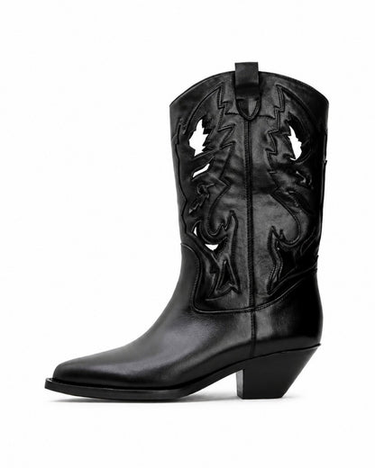 Black Cowboy Boots