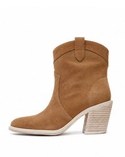 Tan Suede Boots