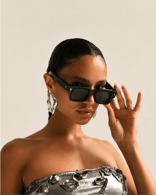Black Vintage Sunglasses