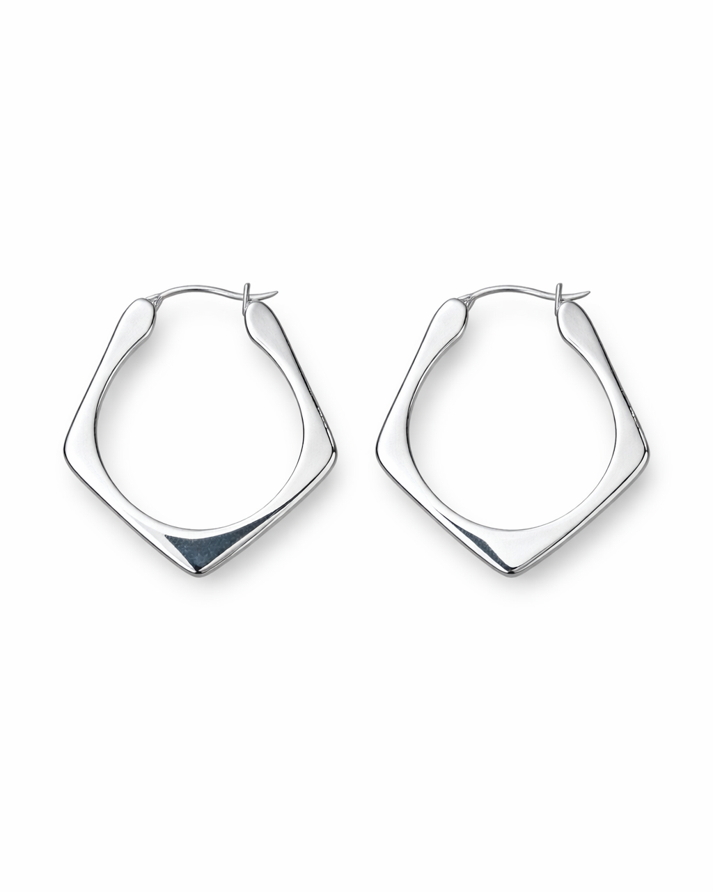 Geometric Hoop Earrings