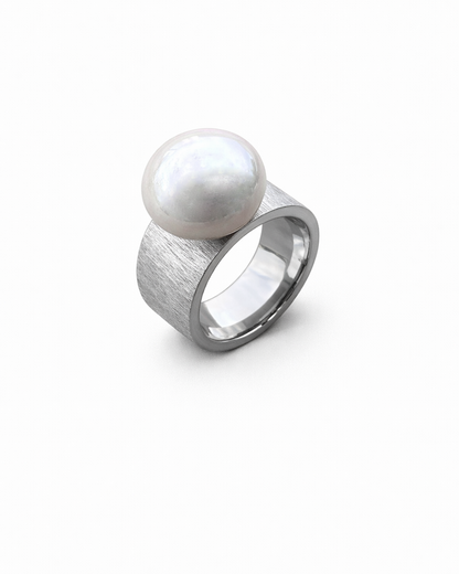 Pearl Dome Statement Ring