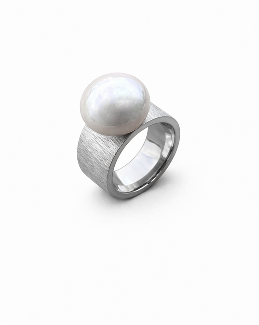 Pearl Dome Statement Ring