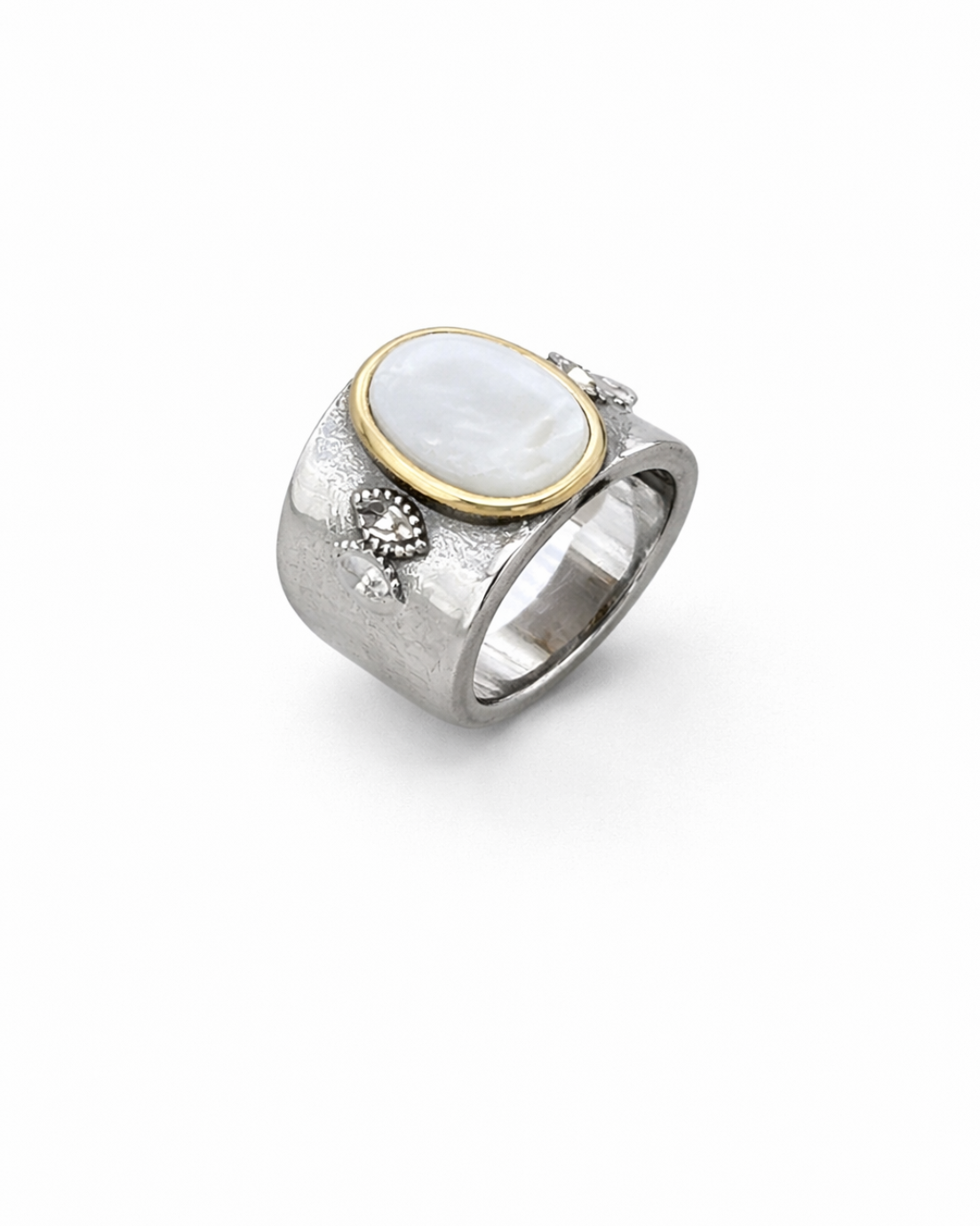 Pearl Dome Statement Ring for Women