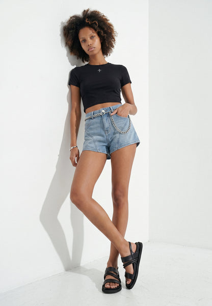 Black Minimal Sandals