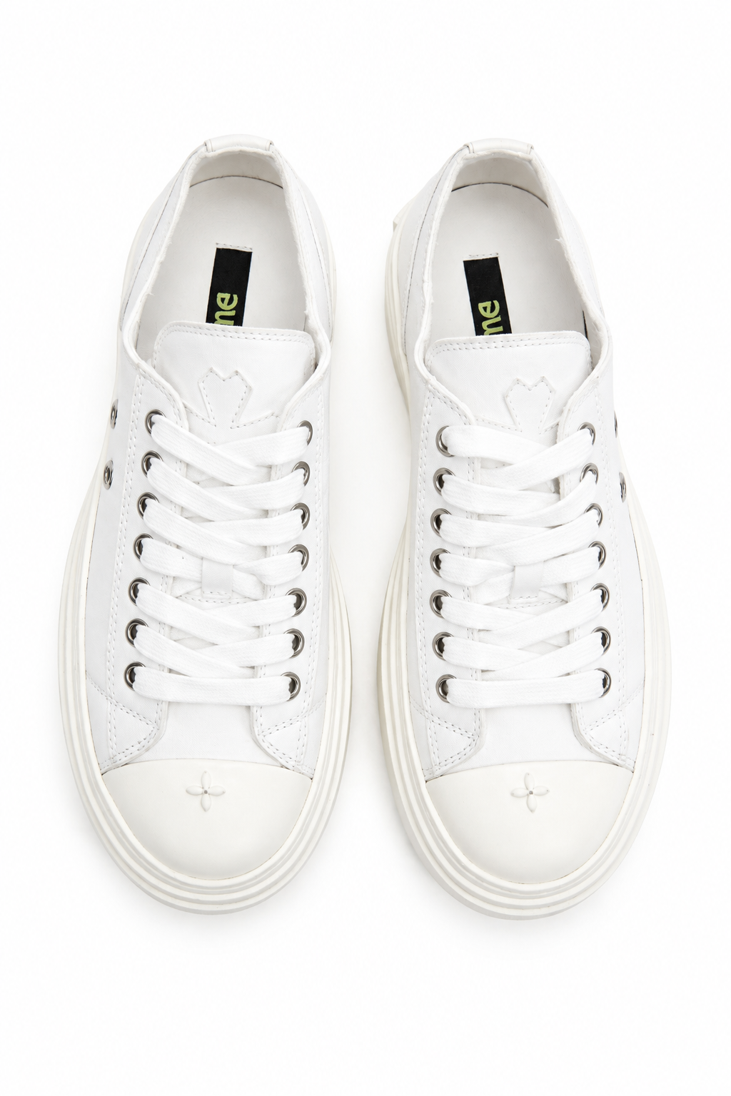 White Platform Sneakers