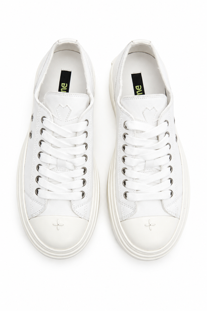 White Platform Sneakers
