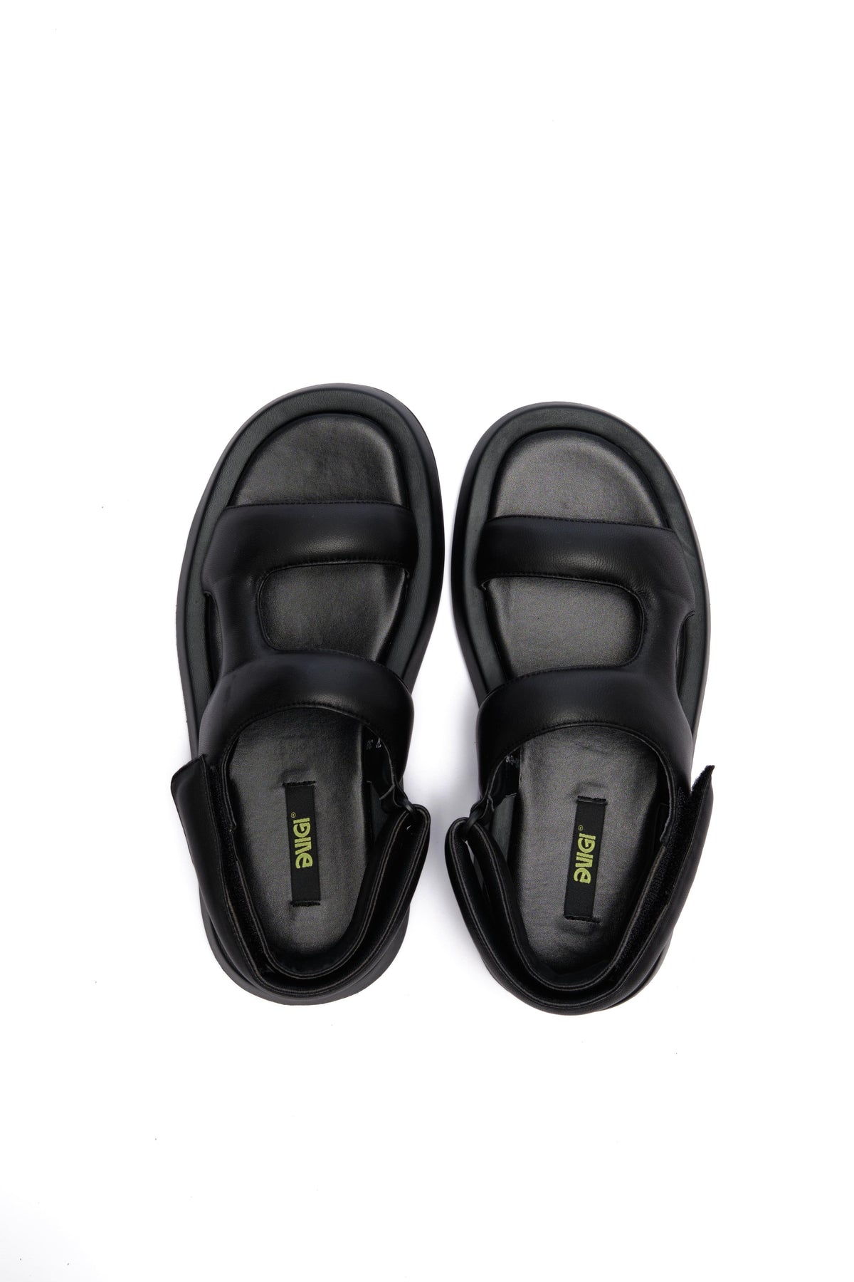 Black Minimal Sandals