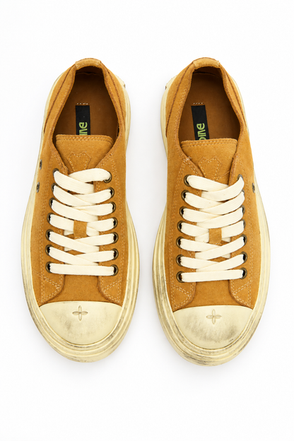 Tan Platform Sneakers