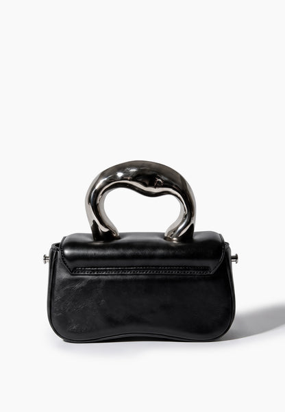 Black Handle Box Bag