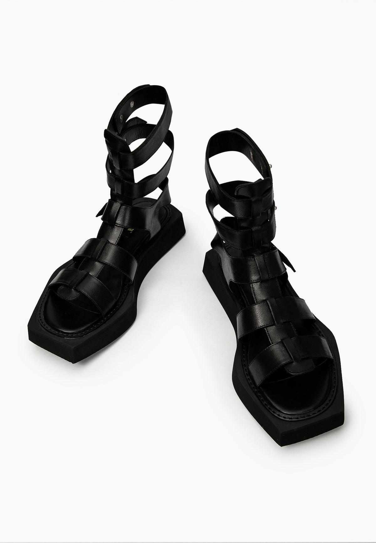 Black Gladiator Sandals