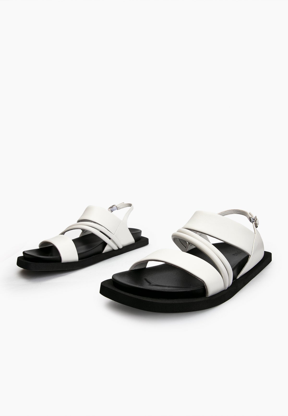 White Minimal Sandals