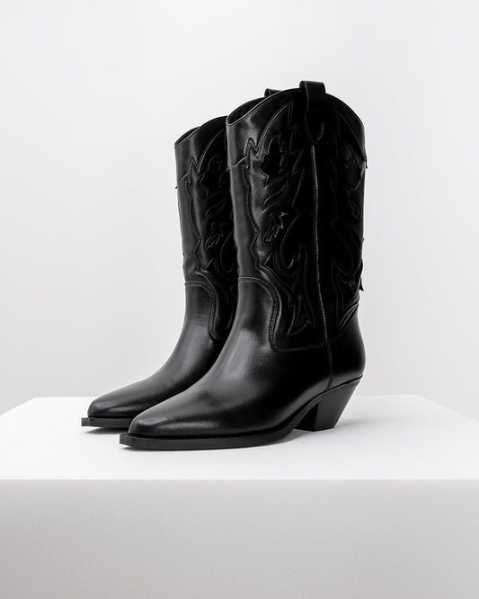 Black Cowboy Boots
