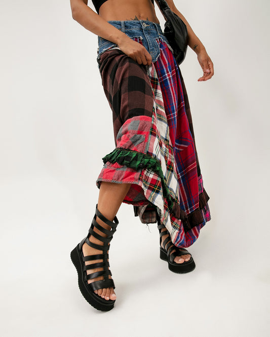 Black Gladiator Boots