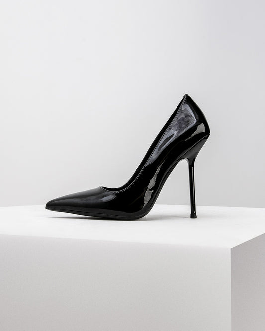 Black Patent Heels