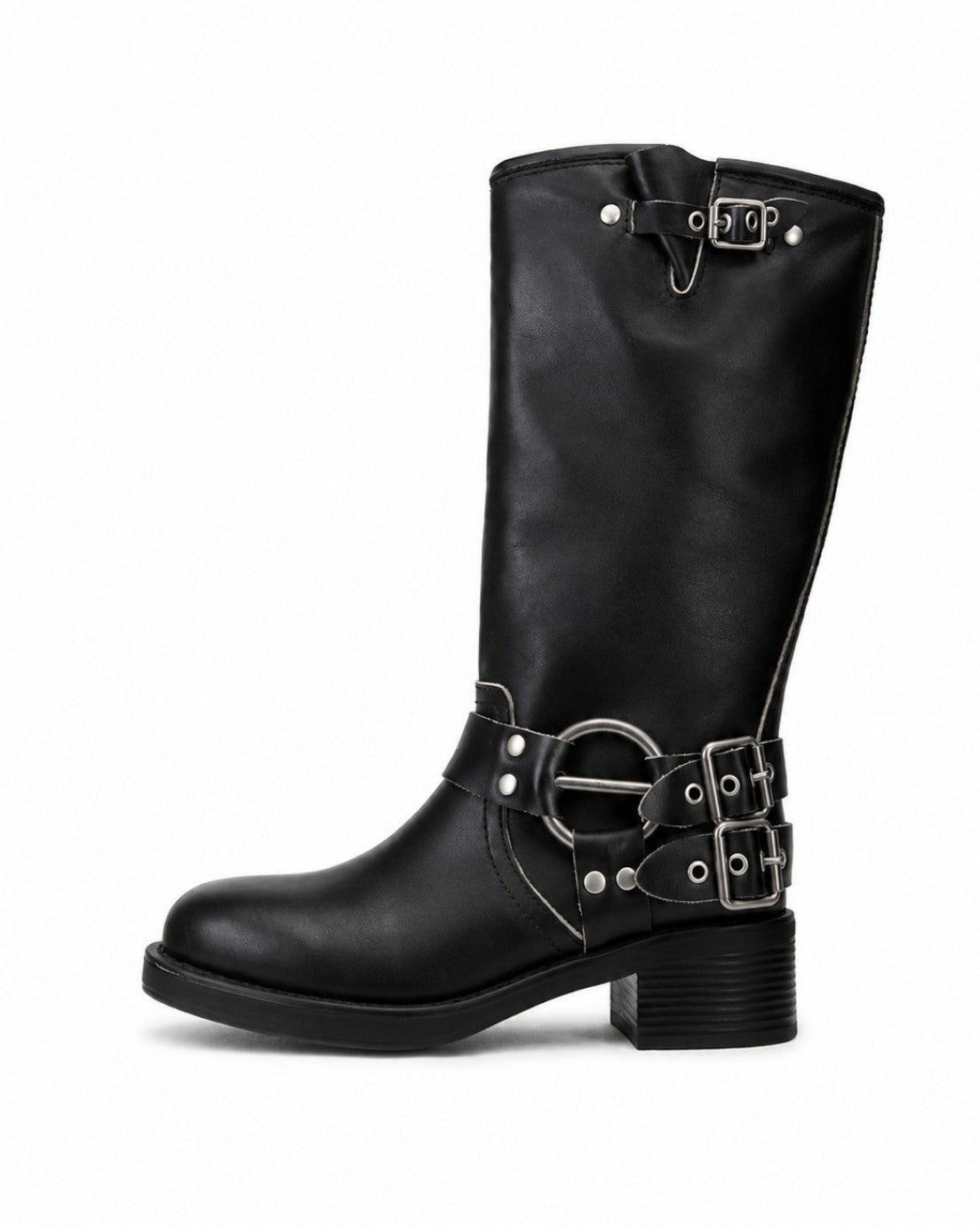 Black Leather Boots