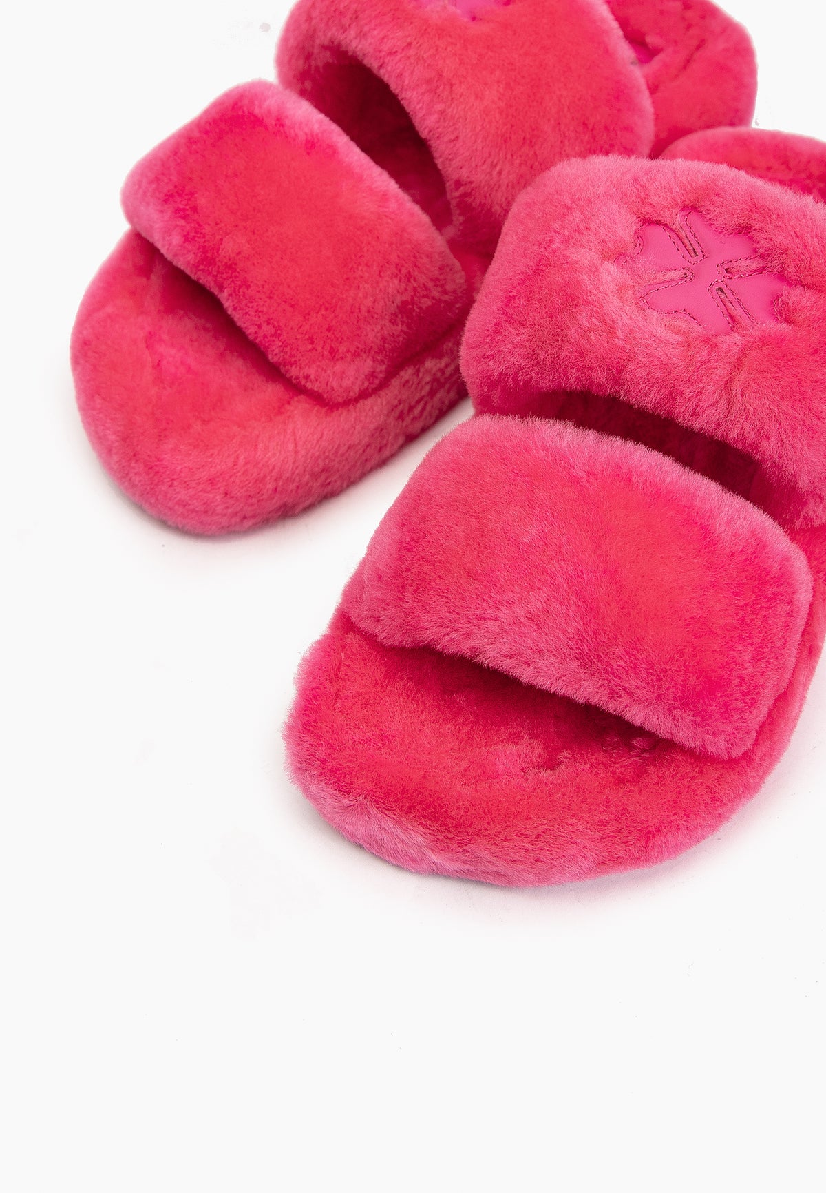 Pink Fur Slippers