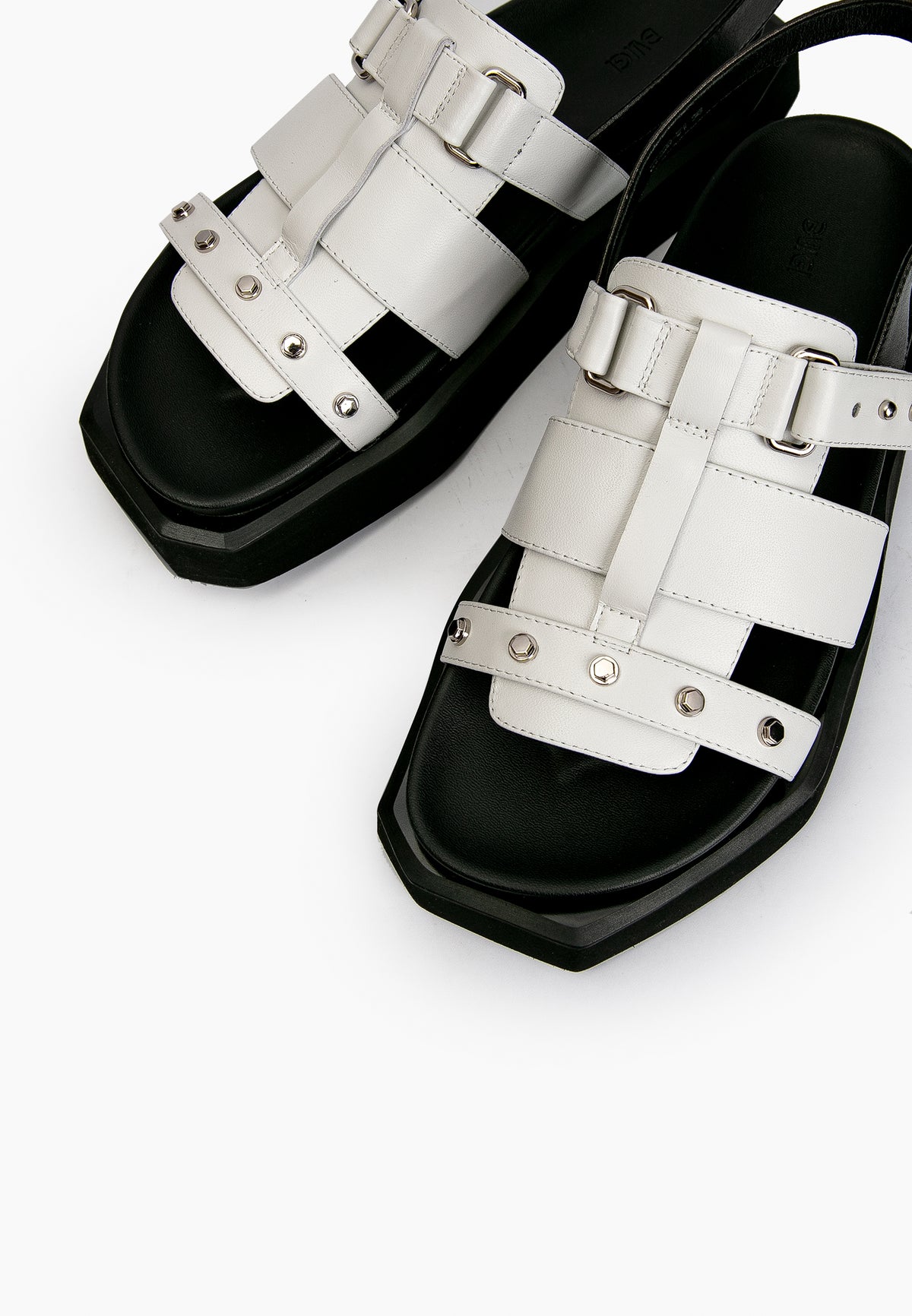 White Strap Sandals