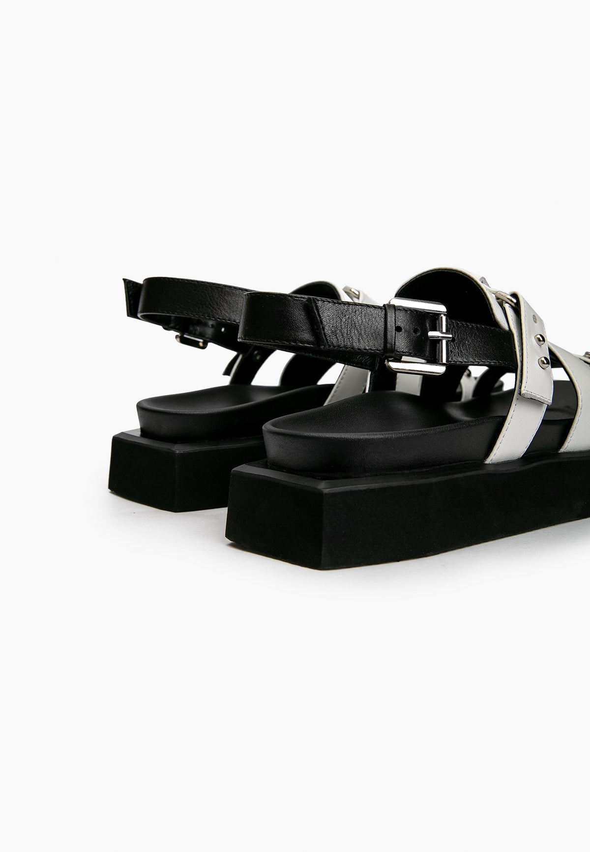 White Strap Sandals