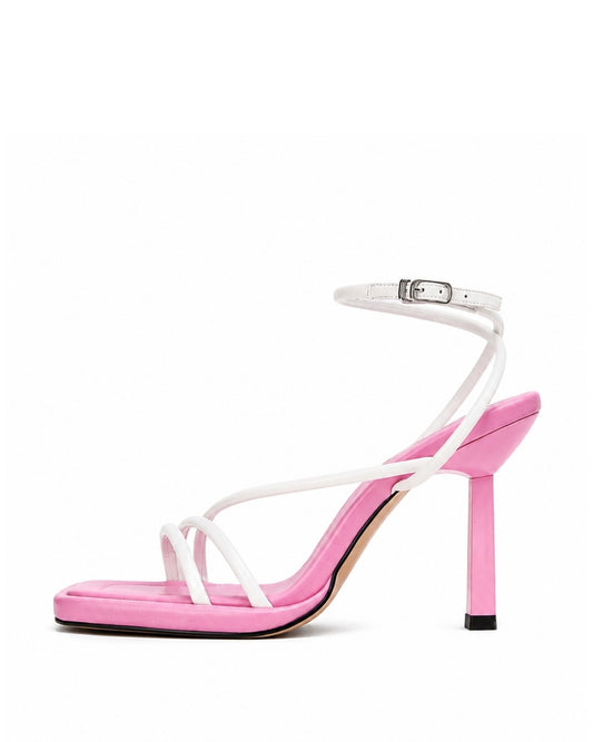 Pink Strap Heels
