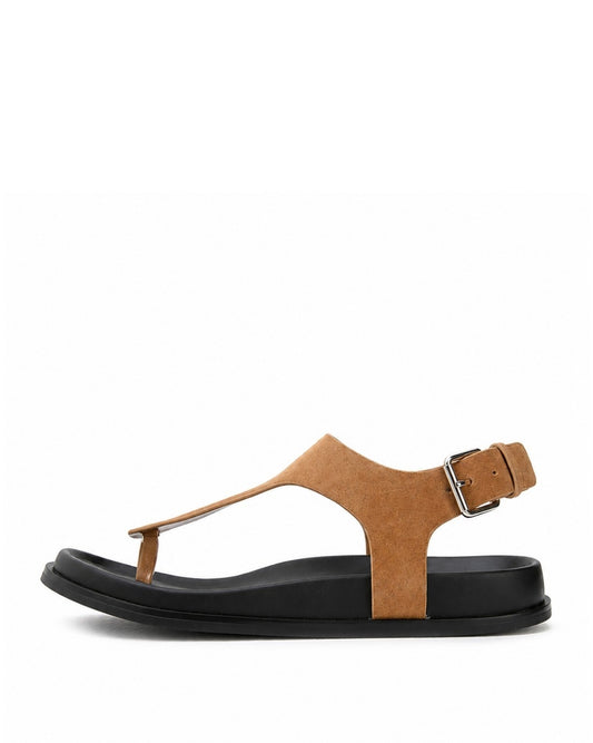 Beige Toe Sandals