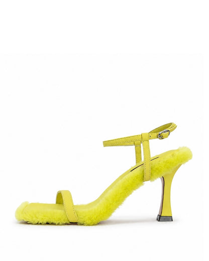 Yellow Fur Heels