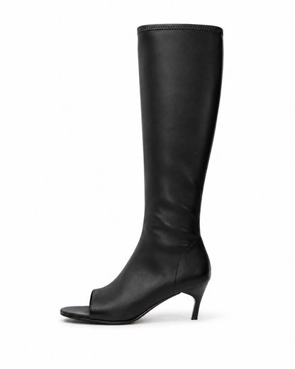 Black Heeled Boots