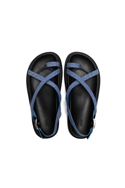 Blue Cross Sandals