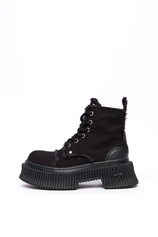 Black Platform Boots