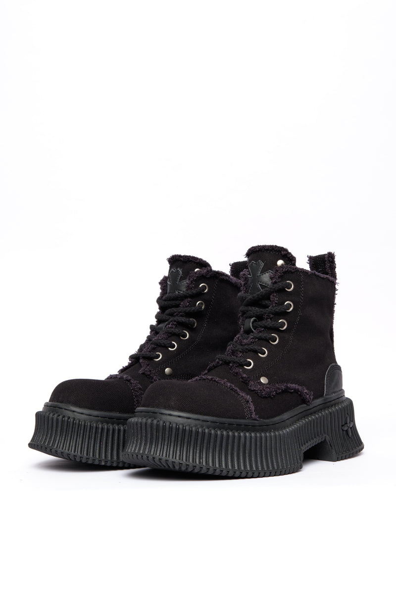 Black Platform Boots