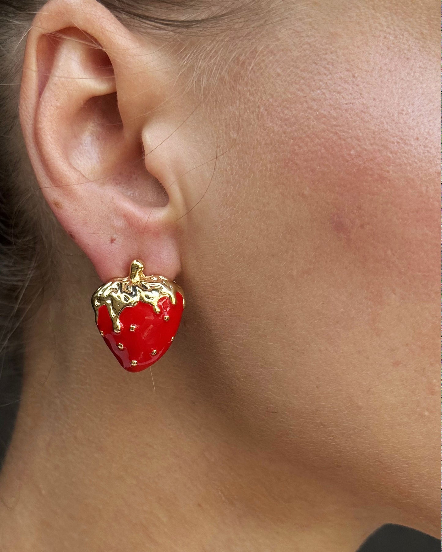 Strawberry Stud Earrings